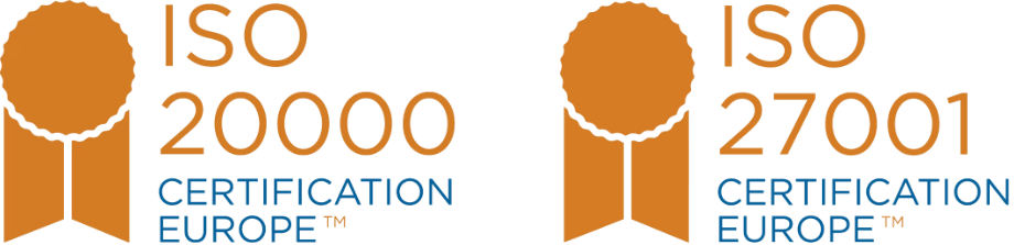 ISO 20000 and 27001 Certification Europe